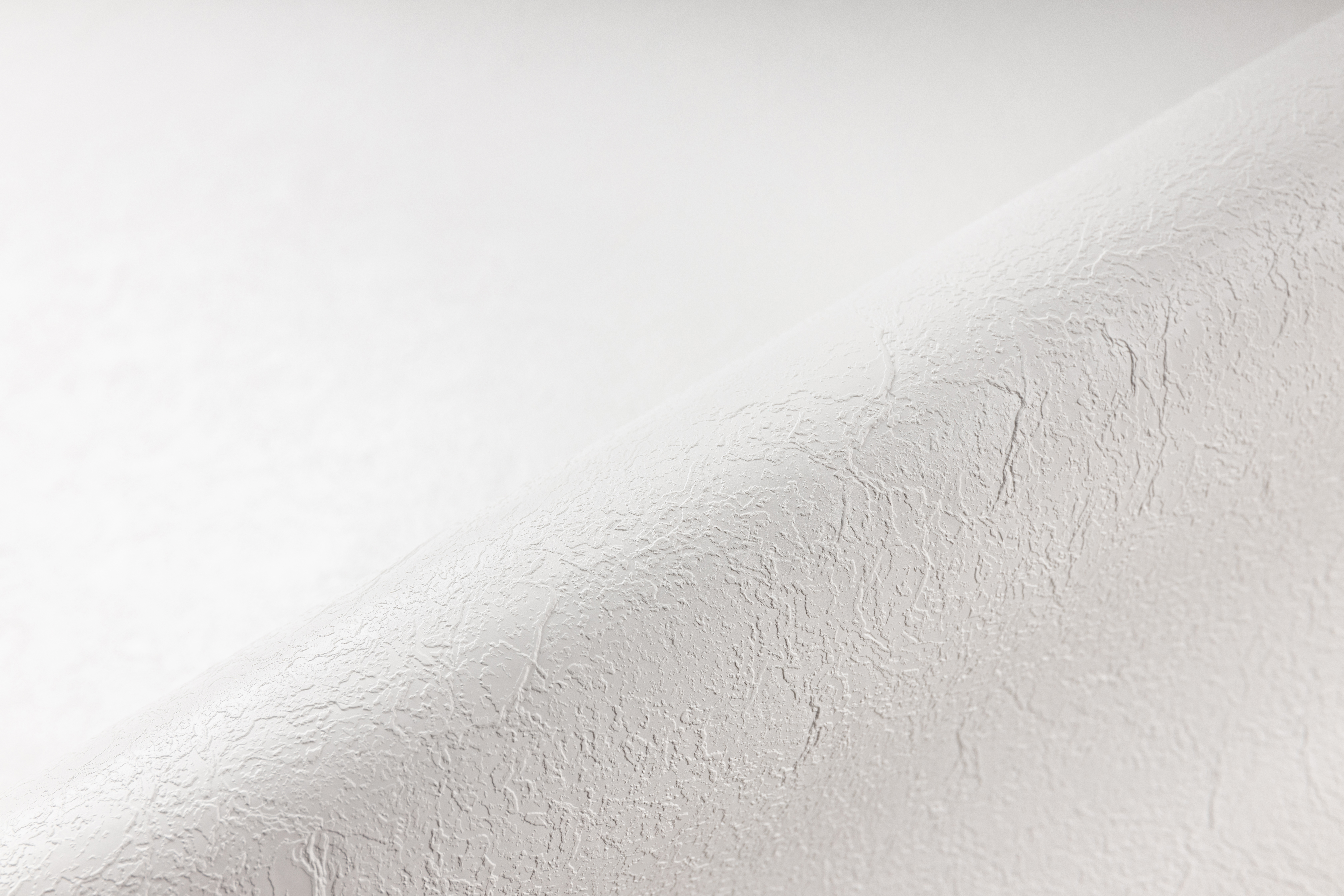 White RENOLIT RELIEF textured membrane material sample
