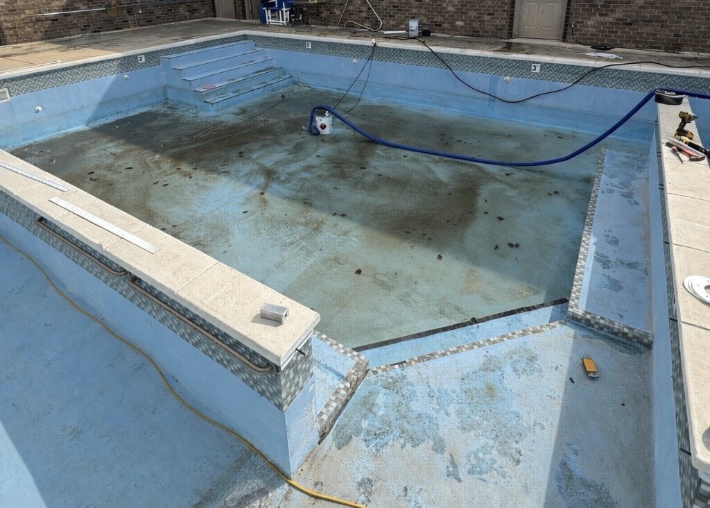 Assisted Living Pool Renovation before renovation