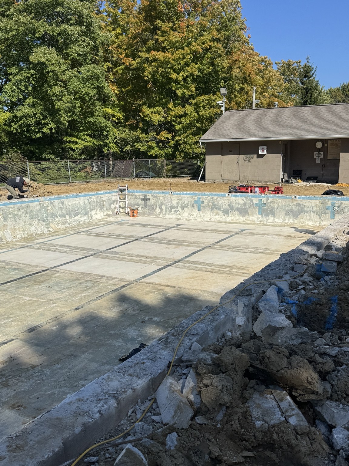 Lake in the Woods Pool Renovation Current progress