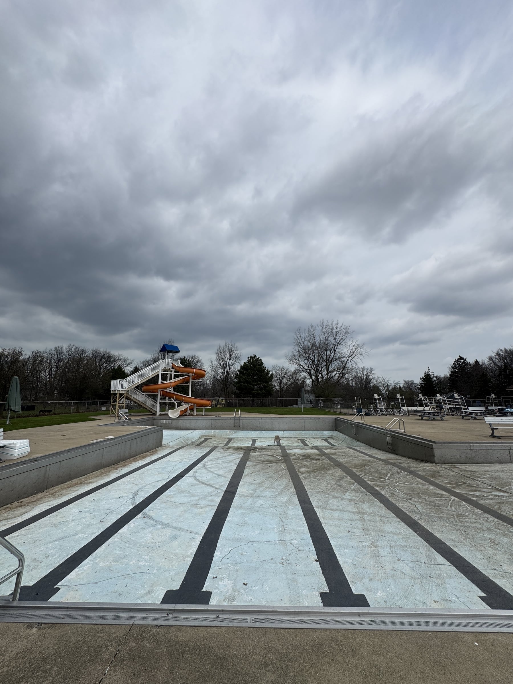 Euclid Park Pool before renovation
